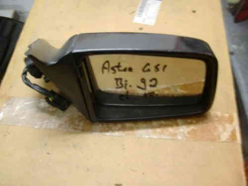 elektischer Außenspiegel Opel Astra F GSI Bj 92 schwarzmetallic